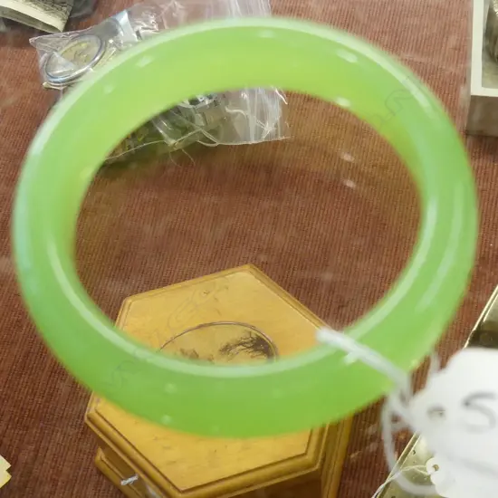 GREEN JADE ???  BANGLE
