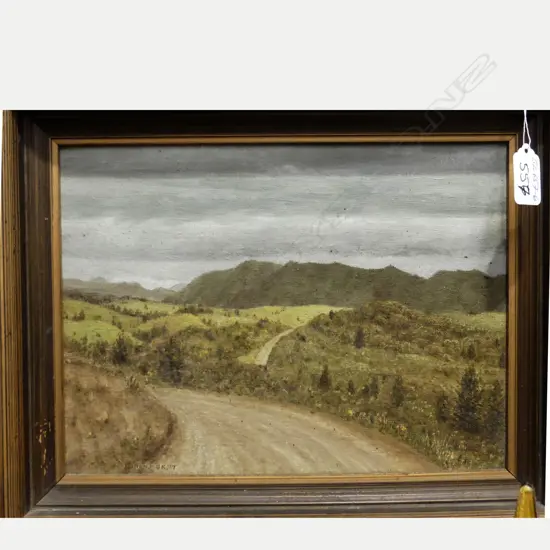 HANS BRUTSCH OIL AWARINO VALLEY 2 1977