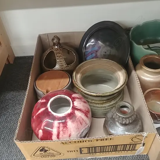 SMALL BOX POTTERY PCS G NGAN COLLECTION