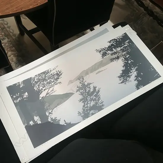 3 NUMBERED PRINTS SIGNED