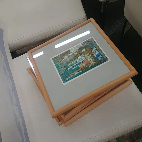 5 SMALL  MODERN PRINTS