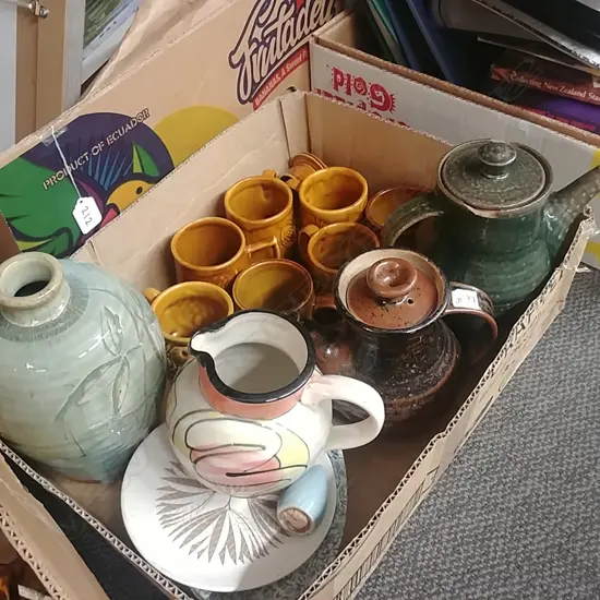 BOX C/LYNN & POTTERY