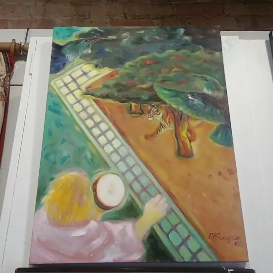 OIL TIGER BY R A THOMPSON