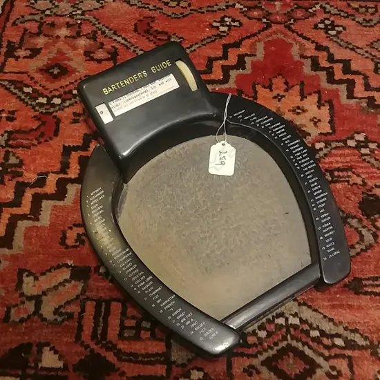 VINTAGE 'BARTENDERS GUIDE' PLASTIC 