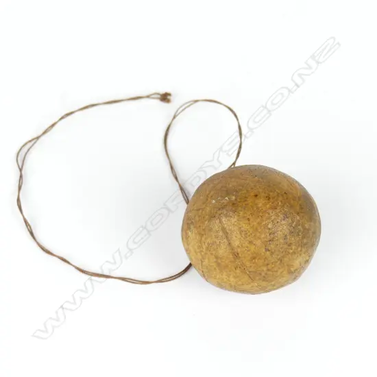 WORKED STONE ARTEFACT (SPHERE WITH PIERCING)