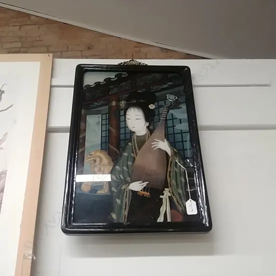 CHINESE PAINTING ON GLASS
