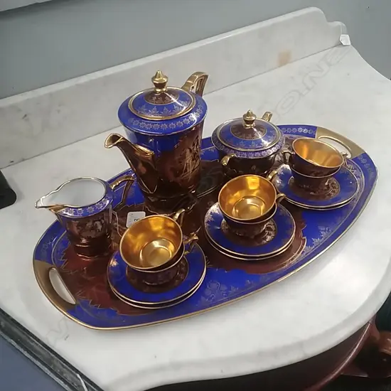 OLD CZECHOSLOVAKIA PART TEA SET