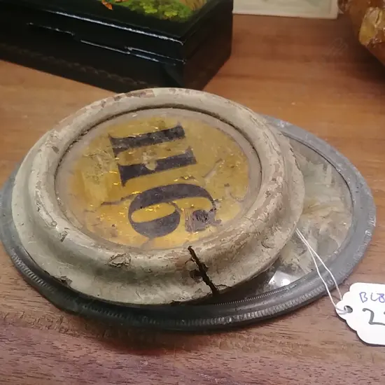 OVAL MIRROR + 2 SMALL NUMBERED MIRRORS