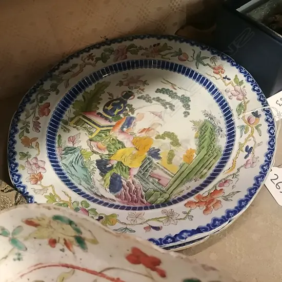 PR MASONS IRONSTONE PLATES