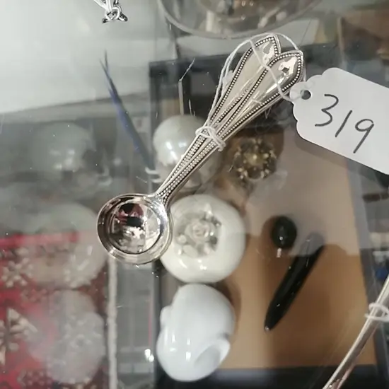 PR SILVER SALT SPOONS L.1876