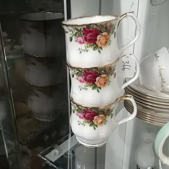 R.A ODR 3 COFFEE MUGS