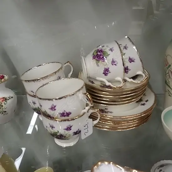 SALISBURY CHINA TEA SET