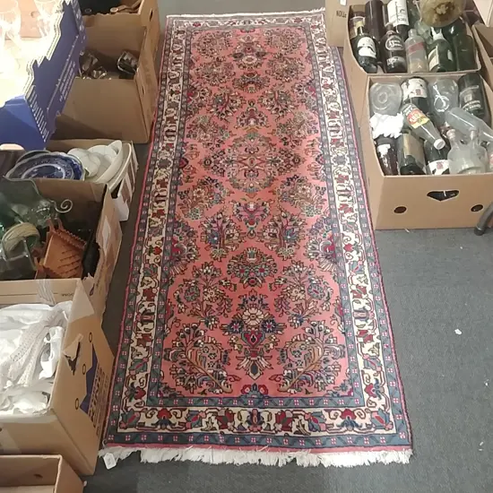HAMADAN  HANDKNOTTED RUNNER  (1.00 x 1.50)