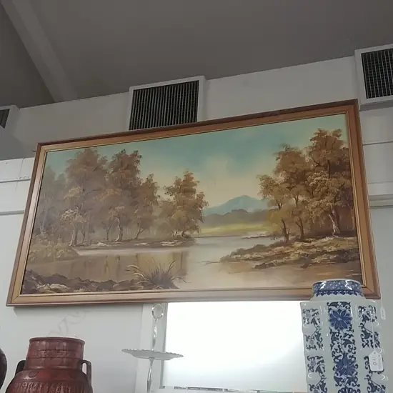 OIL RURAL SCENE