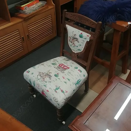 EDW. KAURI UPHOLSTERED CHAIR  