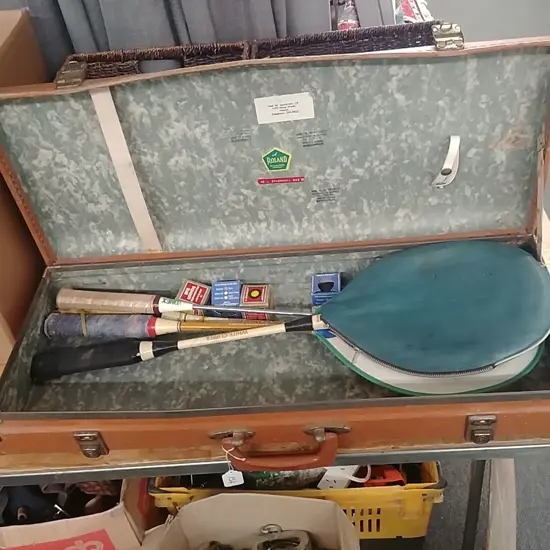 ASST SQUASH RACKETS ETC