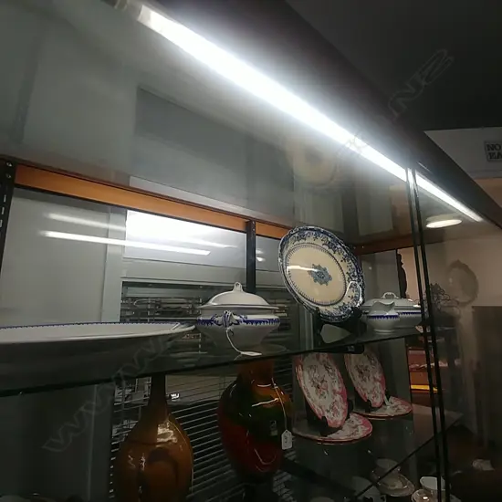 2 B/W ASHETS 2 TURREENS & SAUCE JUG