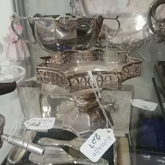 STG SILVER BON BON DISH