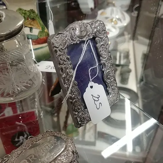 EDW SMALL SILVER PHOTO FRAME