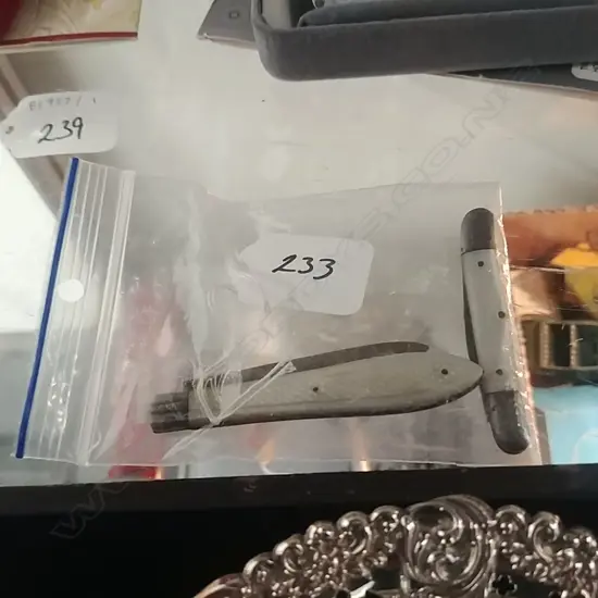 S/S POCKET KNIFE & ANOTHER