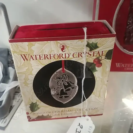 WATERFORD SONGS OF XMAS DECORATION BOXED