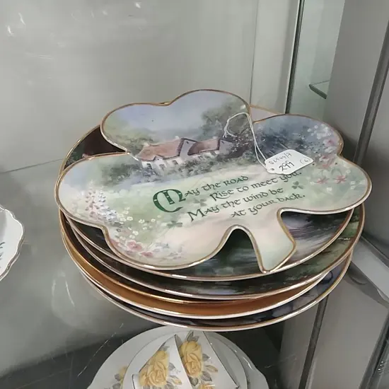 6 FRANKLIN MINT COLLECTORS PLATES