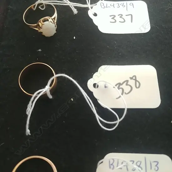 18CT Y/GOLD WEDDING BAND