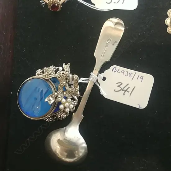 2 COSTUME BUTTERFLY WING BROOCHES ETC.