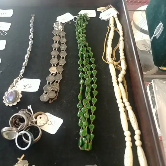 FAUX POUNAMU NECKLACE  (WS)