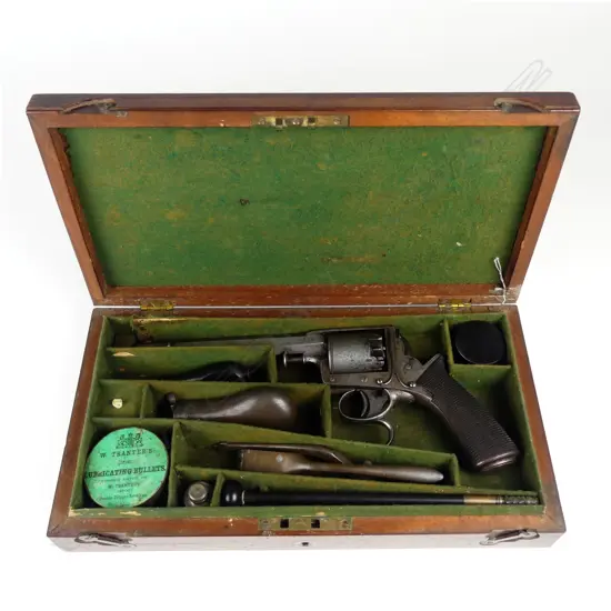 A scarce 2nd Model Tranter's Patent self-cocking percussion revolver with New Zealand history