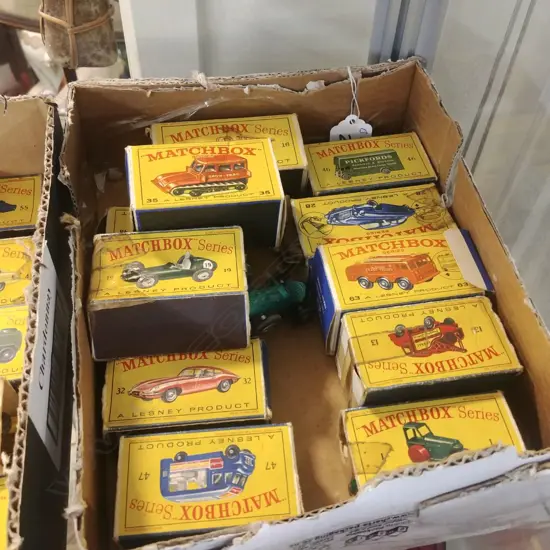 12 MATCHBOX SERIES BOXED TOY VEHICLES
