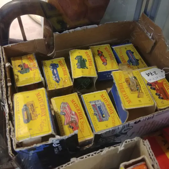 12 MATCHBOX SERIES BOXED TOY VEHICLES