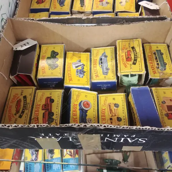 12 MATCHBOX SERIES BOXED TOY VEHICLES