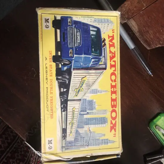MATCHBOX BOXED M-9 INTER STATE DOUBLE FREIGHTER