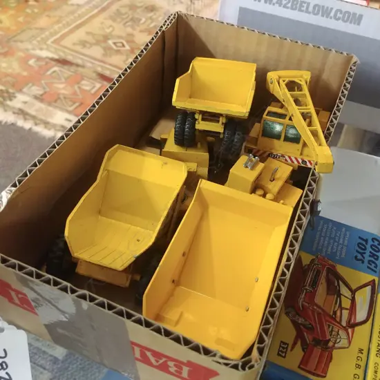 3 DINKY EARTHMOVERS