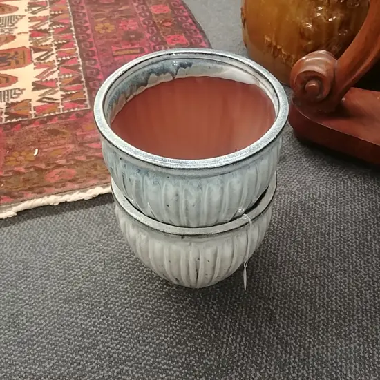 PR SMALL  GARDEN POTS - TROPICAL GREEN