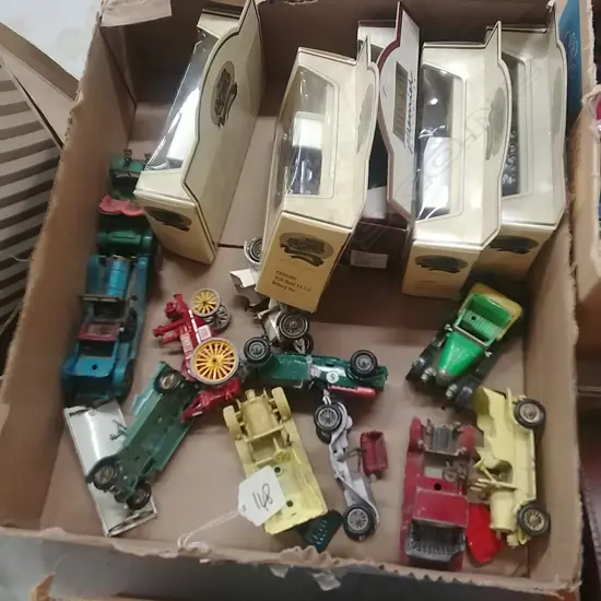 LOT ASST DINKY TOYS MODELS OF YESTERYEAR ETC