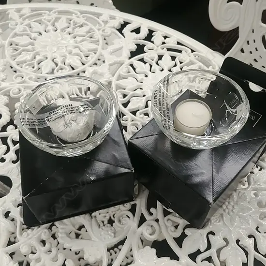 PR WATERFORD CRYSTAL CANDLESTICKS