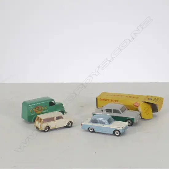 4 DINKY VEHICLES