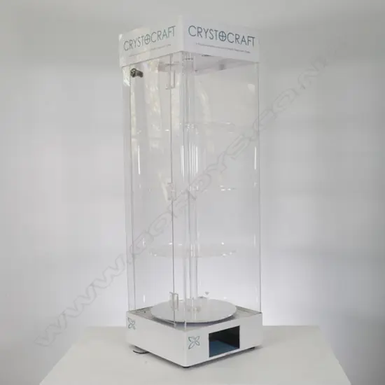 A PERSPEX CRYSTOCRAFT COUNTER DISPLAY UNIT H 890