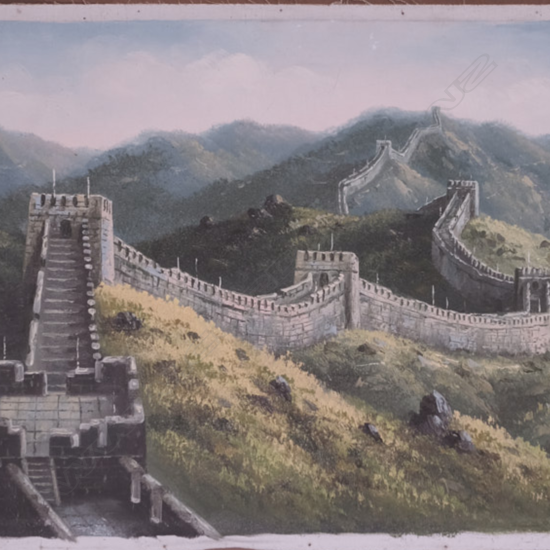 GREAT WALL CHINA OIL PAINTING