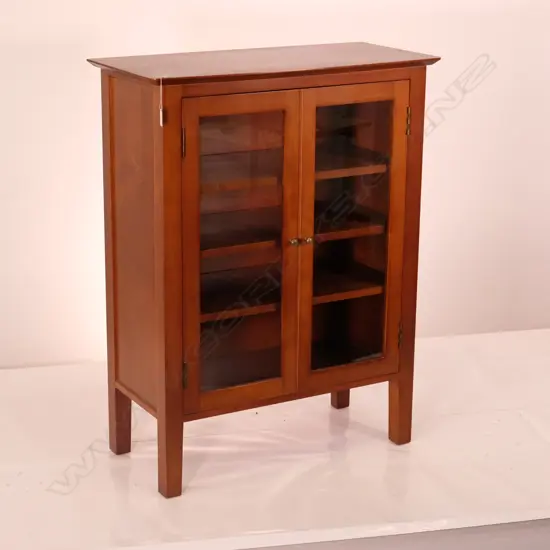 WILLETTS FURNITURE COMPANY NZ TAWHAI 2 DOOR VITRINE. H.970mm