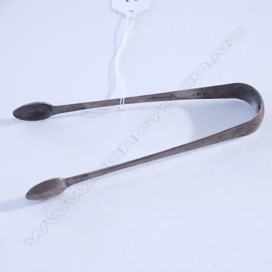 GEORGIAN SILVER SUGAR TONGS