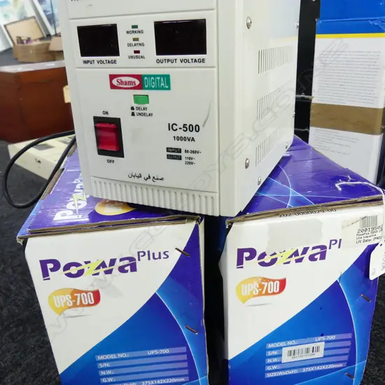 POWA POWER SYSTEMS X 2 +VOLTAGE REGULATER