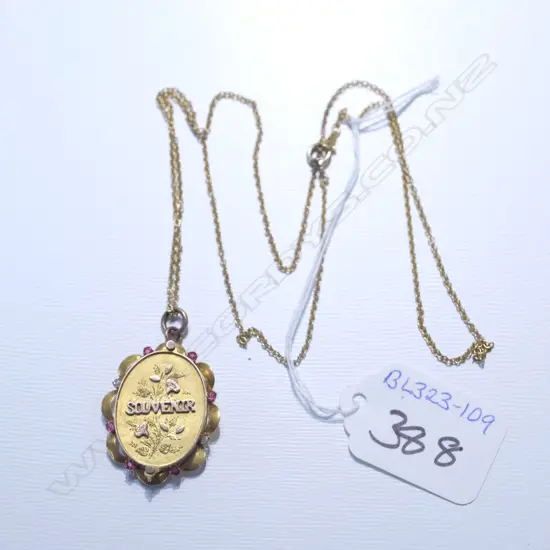 VICTORIAN 9CT GOLD PENDANT 5GM