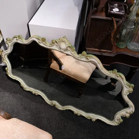 A ROCOCO STYLE MIRROR L 1360 MM