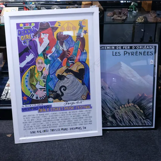 BEALE ST. MUSIC FESTIVAL POSTER + ADVERTISING PRINT