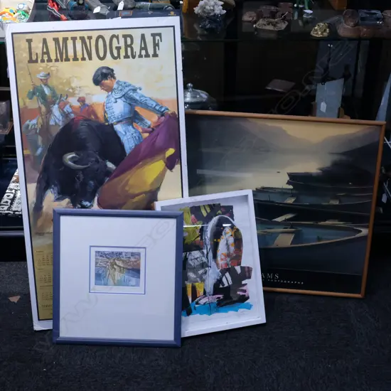 L. HART ETCHING / 2 PRINTS + ONE OTHER