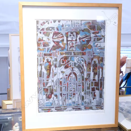 MILGATE WOODBLOCK [36/50] "DILEMMA" H. 640MM W. 460MM