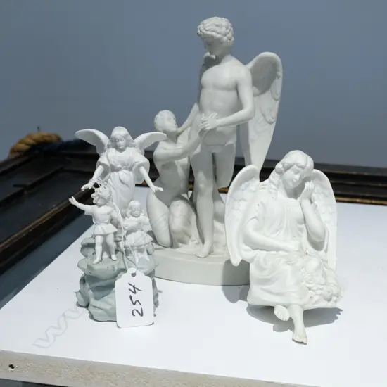 3 PARIAN FIGURES AND ANGELS